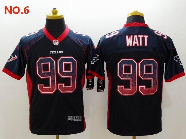 Houston Texans #99 J.J. Watt Men's Nike Jersey NO.6;